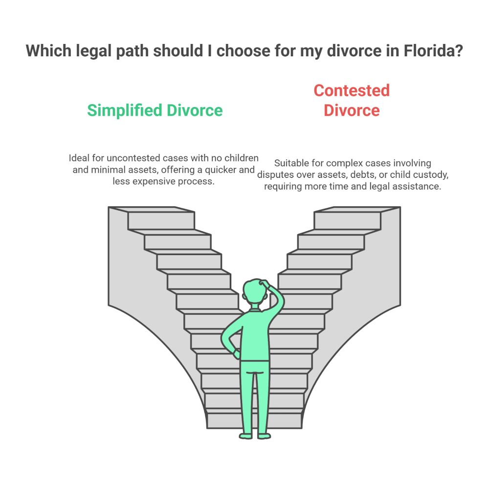 Step 4- Choose Your Divorce Process