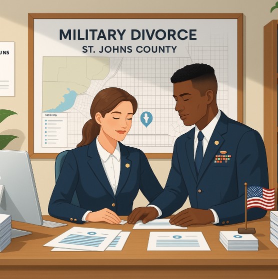 Read more about the article St. Johns County Military Divorce: Step-by-Step Filing Guide (Forms & Where to Go)