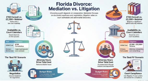 The Real Cost Drivers In Florida Divorce