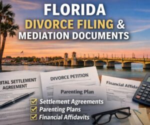 Florida Divorce Filing and Court-Compliant Mediation Documents