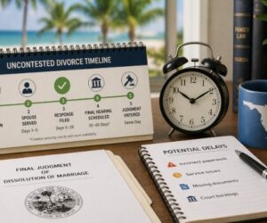 How Long Does an Uncontested Divorce Take in Florida? Real Timelines + Delays Explained